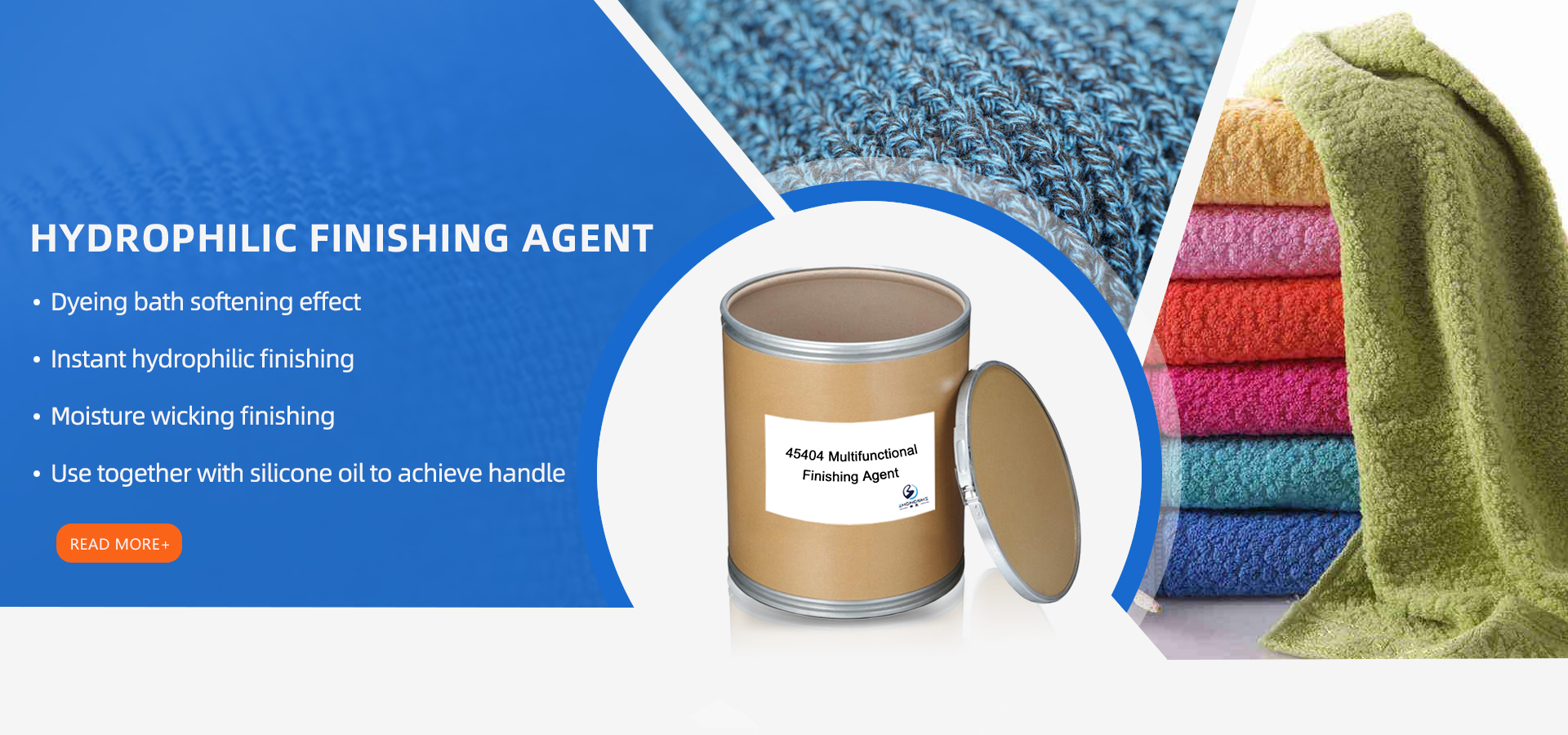 Hydrophilic finishing agent